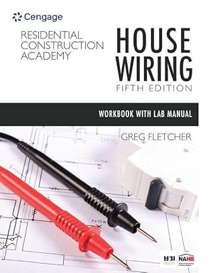 Bild des Verkufers fr Student Workbook with Lab Manual for Fletcher\ s Residential Construction Academy: House Wiring, 5th zum Verkauf von moluna