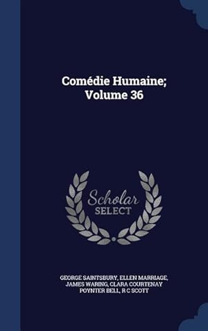 Seller image for Comdie Humaine Volume 36 for sale by moluna