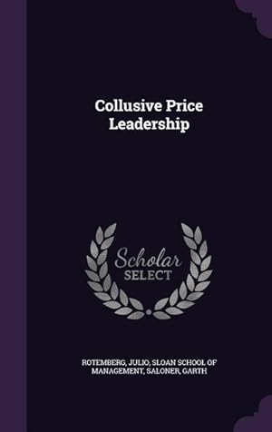 Immagine del venditore per Collusive Price Leadership venduto da moluna