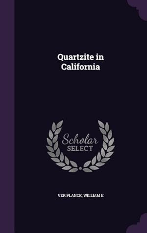 Seller image for Quartzite in California for sale by moluna