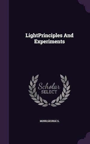 Seller image for LightPrinciples And Experiments for sale by moluna