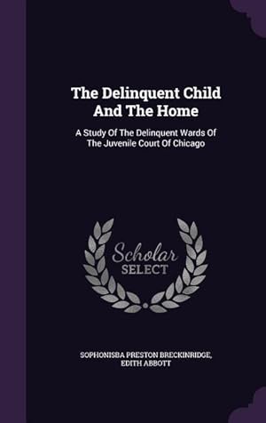Image du vendeur pour The Delinquent Child And The Home: A Study Of The Delinquent Wards Of The Juvenile Court Of Chicago mis en vente par moluna