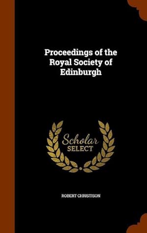 Bild des Verkufers fr Proceedings of the Royal Society of Edinburgh zum Verkauf von moluna