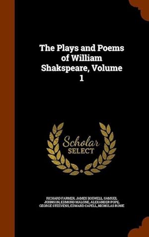 Bild des Verkufers fr The Plays and Poems of William Shakspeare, Volume 1 zum Verkauf von moluna