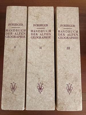 Seller image for Handbuch der alten Geographie, aus den Quellen bearbeitet. Drei Bnde komplett. for sale by Libretto Antiquariat & mundart.ch