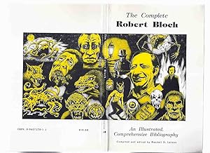 Seller image for The Complete Robert Bloch: An Illustrated Comprehensive Bibliography (with ERRATA Sheet ) for sale by Leonard Shoup