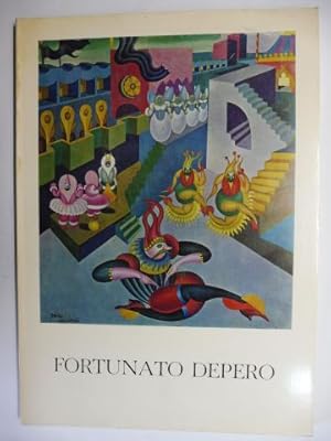Seller image for FORTUNATO DEPERO - EIN KNSTLER DES FUTURISMUS *. Bonn Saarbrcken Hannover 1973. for sale by Antiquariat am Ungererbad-Wilfrid Robin
