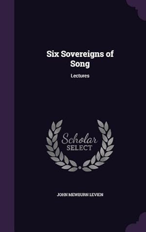 Immagine del venditore per Six Sovereigns of Song: Lectures venduto da moluna