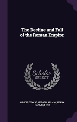 Bild des Verkufers fr The Decline and Fall of the Roman Empire zum Verkauf von moluna