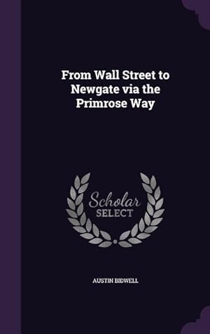 Bild des Verkufers fr From Wall Street to Newgate via the Primrose Way zum Verkauf von moluna