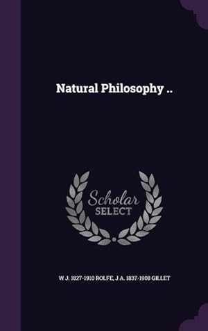 Seller image for Natural Philosophy . for sale by moluna