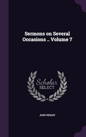 Bild des Verkufers fr Sermons on Several Occasions . Volume 7 zum Verkauf von moluna