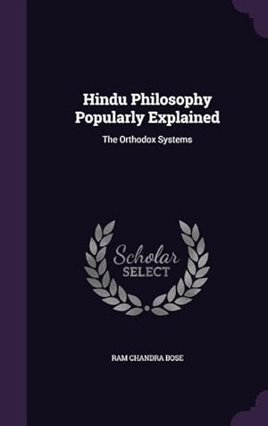 Seller image for HINDU PHILOSOPHY POPULARLY EXP for sale by moluna