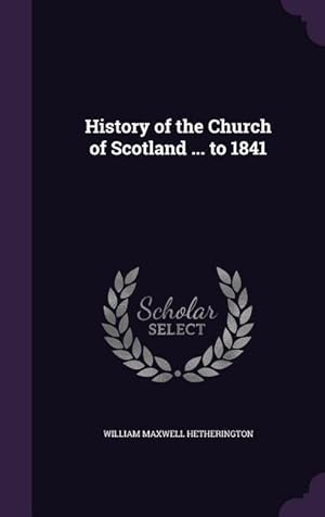 Bild des Verkufers fr HIST OF THE CHURCH OF SCOTLAND zum Verkauf von moluna