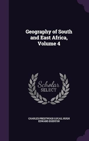 Bild des Verkufers fr Geography of South and East Africa, Volume 4 zum Verkauf von moluna