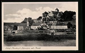 Immagine del venditore per Ansichtskarte Schweinfurt, Blick auf das Schloss Mainberg, sdl. Ansicht venduto da Bartko-Reher