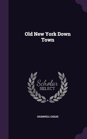 Bild des Verk�ufers f�r Old New York Down Town zum Verkauf von moluna