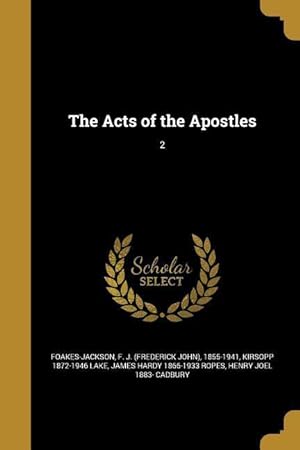 Bild des Verkufers fr GRE-THE ACTS OF THE APOSTLES 2 zum Verkauf von moluna
