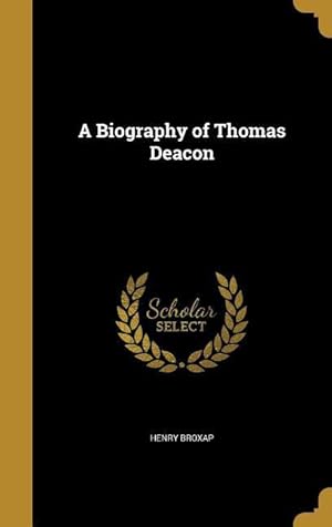 Imagen del vendedor de BIOG OF THOMAS DEACON a la venta por moluna