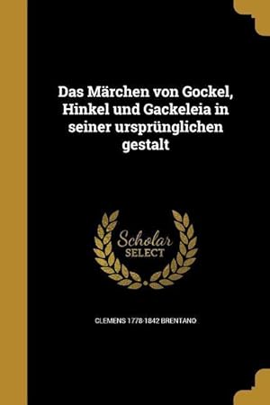 Imagen del vendedor de GER-MARCHEN VON GOCKEL HINKEL a la venta por moluna