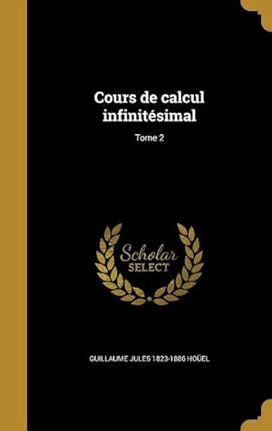 Bild des Verkufers fr Cours de calcul infinitsimal Tome 2 zum Verkauf von moluna