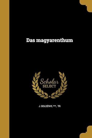 Seller image for GER-MAGYARENTHUM for sale by moluna