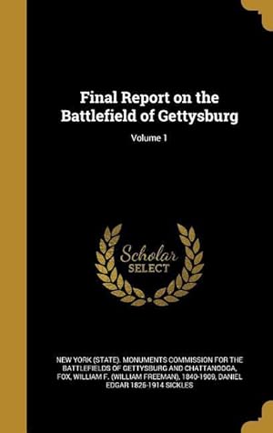 Bild des Verkufers fr FINAL REPORT ON THE BATTLEFIEL zum Verkauf von moluna