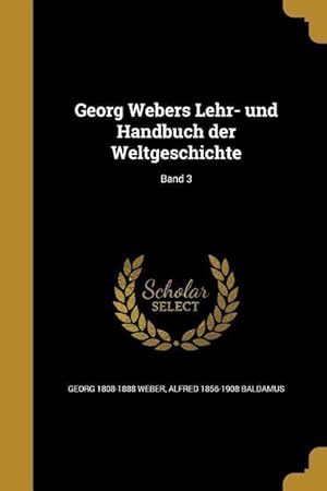 Bild des Verkufers fr GER-GEORG WEBERS LEHR- UND HAN zum Verkauf von moluna