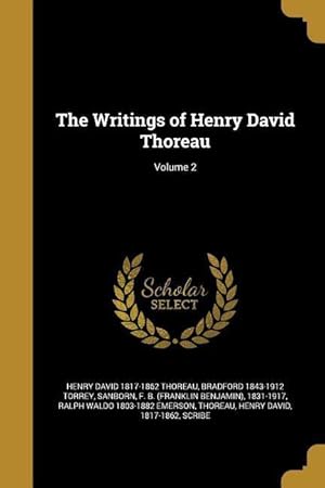 Seller image for WRITINGS OF HENRY DAVID THOREA for sale by moluna