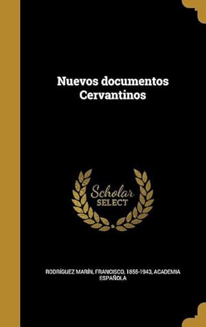 Bild des Verkufers fr Nuevos documentos Cervantinos zum Verkauf von moluna