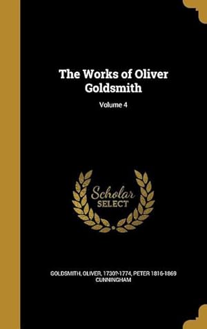 Bild des Verkufers fr WORKS OF OLIVER GOLDSMITH V04 zum Verkauf von moluna