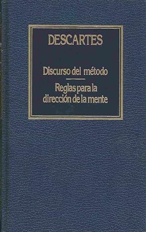 Imagen del vendedor de Discurso Del Mtodo - Reglas De La Direccin (Spanish Edition) a la venta por Librairie Cayenne