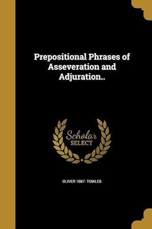 Seller image for PREPOSITIONAL PHRASES OF ASSEV for sale by moluna