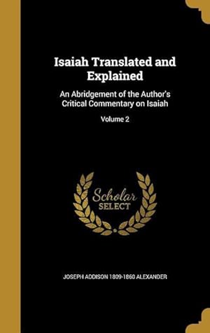 Seller image for ISAIAH TRANSLATED & EXPLAINED for sale by moluna
