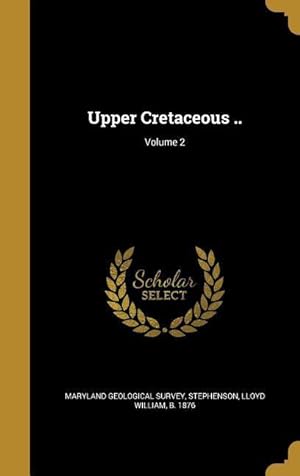 Seller image for UPPER CRETACEOUS V02 for sale by moluna