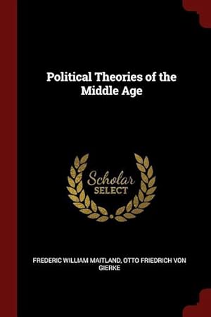 Bild des Verkufers fr Political Theories of the Middle Age zum Verkauf von moluna