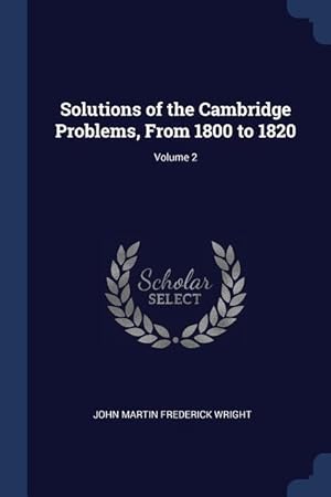 Bild des Verkufers fr SOLUTIONS OF THE CAMBRIDGE PRO zum Verkauf von moluna
