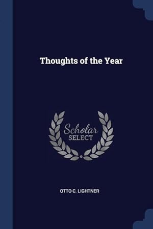 Seller image for Thoughts of the Year for sale by moluna