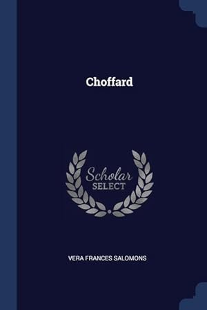 Image du vendeur pour Choffard mis en vente par moluna