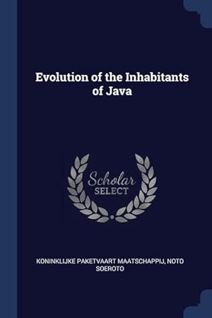 Seller image for Evolution of the Inhabitants of Java for sale by moluna