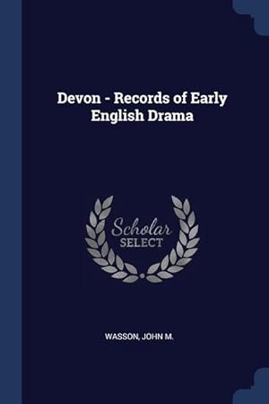 Bild des Verkufers fr Devon - Records of Early English Drama zum Verkauf von moluna