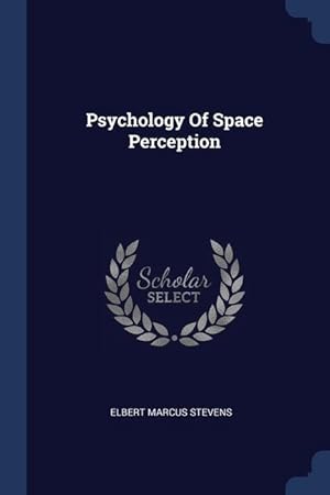 Bild des Verkufers fr Psychology Of Space Perception zum Verkauf von moluna
