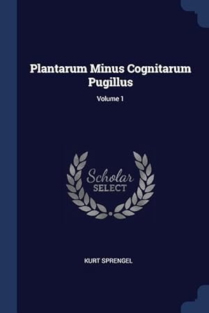 Bild des Verkufers fr Plantarum Minus Cognitarum Pugillus Volume 1 zum Verkauf von moluna