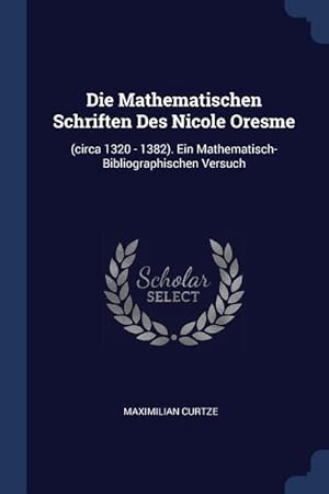 Seller image for DIE MATHEMATISCHEN SCHRIFTEN D for sale by moluna