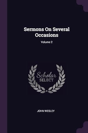 Bild des Verkufers fr Sermons On Several Occasions Volume 2 zum Verkauf von moluna