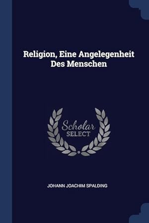 Bild des Verkufers fr Religion, Eine Angelegenheit Des Menschen zum Verkauf von moluna