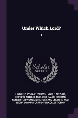 Seller image for UNDER WHICH LORD for sale by moluna