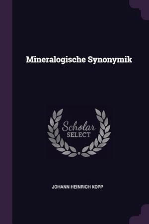Seller image for MINERALOGISCHE SYNONYMIK for sale by moluna