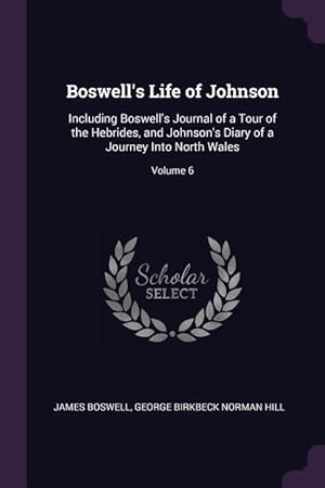 Bild des Verkufers fr BOSWELLS LIFE OF JOHNSON zum Verkauf von moluna