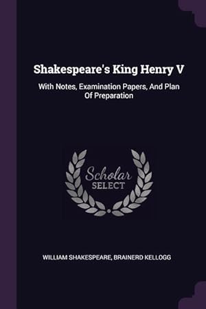 Seller image for SHAKESPEARES KING HENRY V for sale by moluna